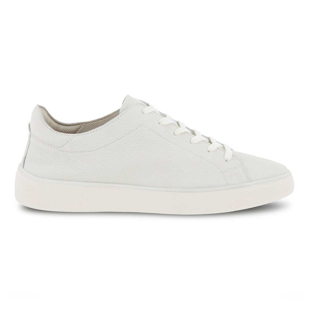 Tenis Hombre - ECCO Street Tray Laced - Blancos - ONG960185